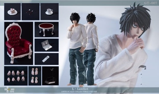 Pedido Figura Lawliet (2 versiones) marca Gametoys GT007 / GT007UP escala 1/6