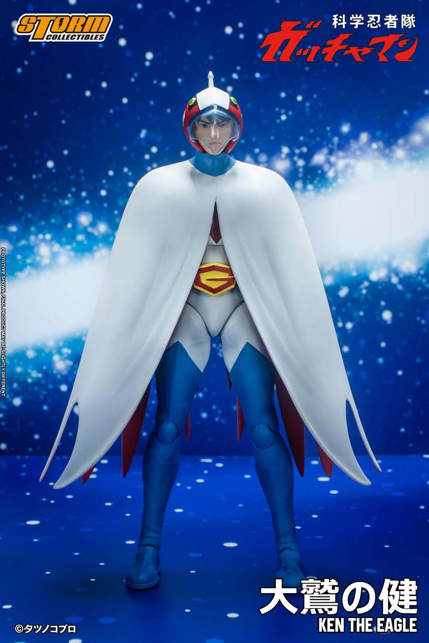 Pedido Figura Ken The Eagle - Gatchaman / Fuerza G marca Storm Collectibles GMKE01 escala pequeña 1/12