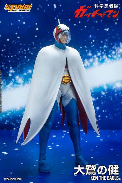 Pedido Figura Ken The Eagle - Gatchaman / Fuerza G marca Storm Collectibles GMKE01 escala pequeña 1/12