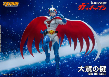 Pedido Figura Ken The Eagle - Gatchaman / Fuerza G marca Storm Collectibles GMKE01 escala pequeña 1/12