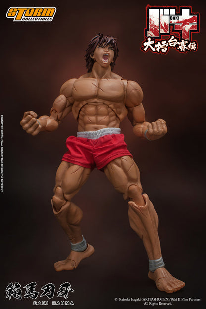 Pedido Figura Baki Hanma - Baki the Grappler marca Storm Collectibles escala pequeña 1/12