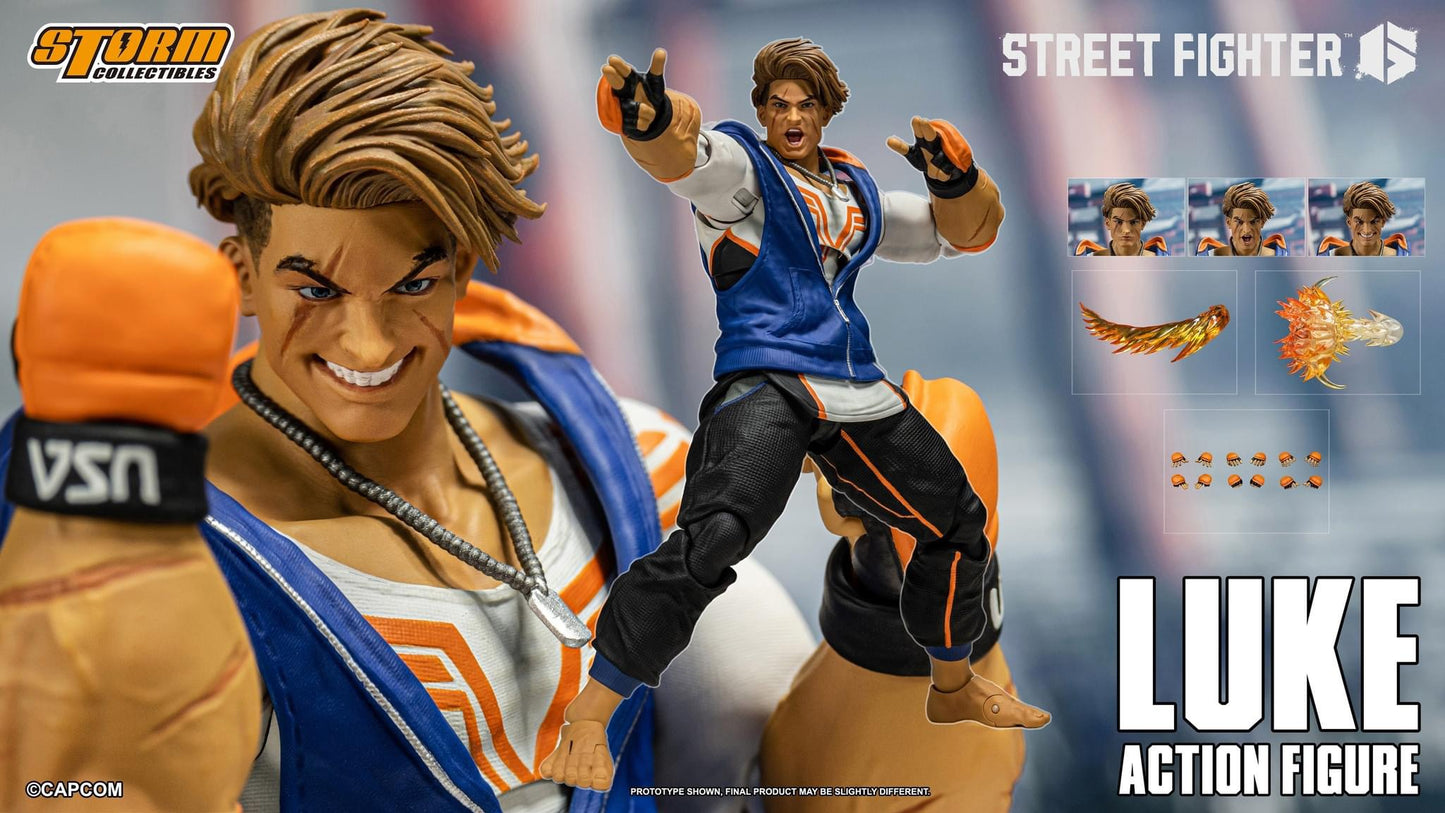 Pedido Figura Luke - Street Fighter 6 marca Storm Collectibles CPSF27 escala pequeña 1/12