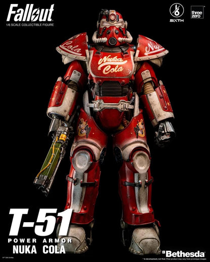 Preventa Figura T-51 (Nuka Cola) Power Armor - FALLOUT marca Threezero 3Z0773 escala 1/6