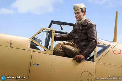 Preventa Base Diorama Cockpit/Cabina BF-109 (Sand) marca DID E60065Y escala 1/6