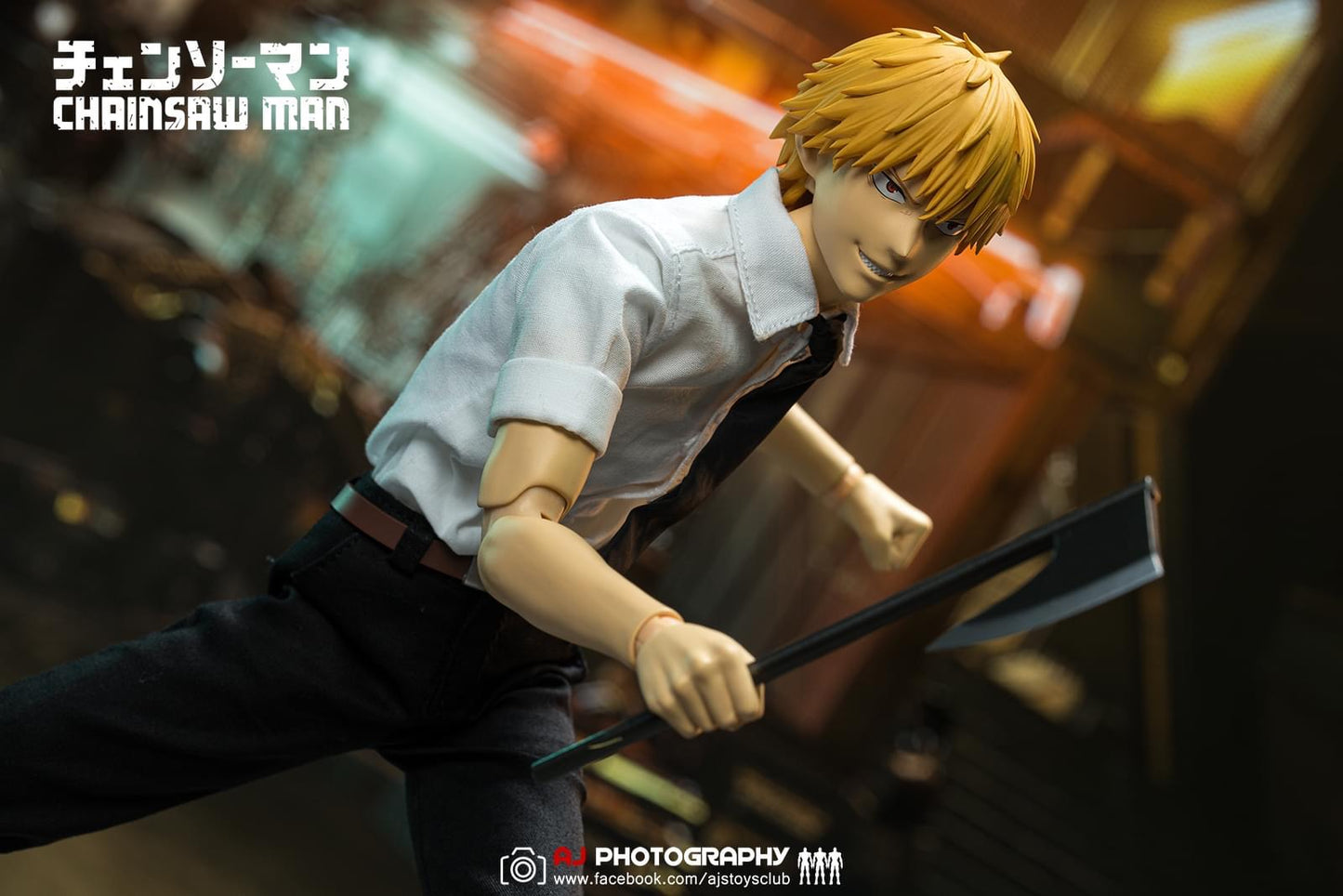 Pedido Figura Denji - Chainsaw Man FigZero marca Threezero 3Z0407 escala 1/6