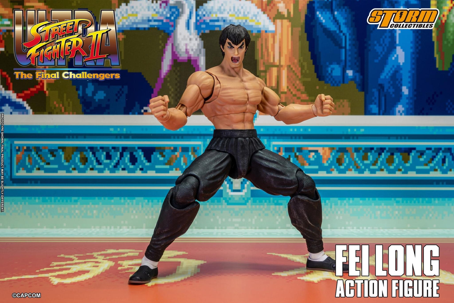 Pedido Figura Fei Long - Ultra Street Fighter II: The Final Challengers marca Storm Collectibles CPSF24 escala pequeña 1/12