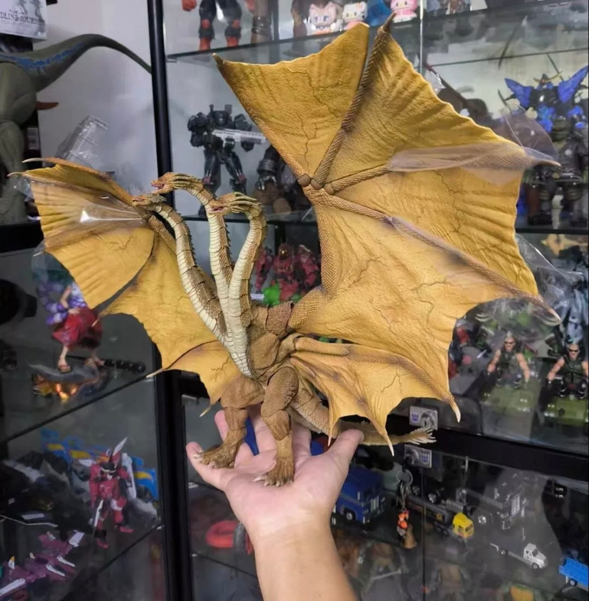 [EN STOCK] Figura King Ghidorah (Previews Exclusive) - Godzilla: King of the Monsters - Exquisite Basic marca HIYA EBG0072 (35 cm)