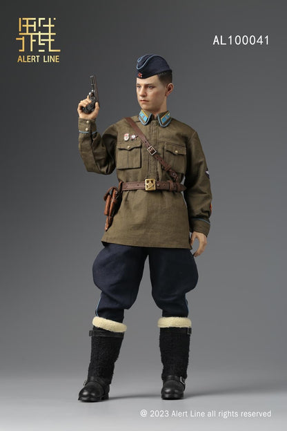 Pedido Figura WWII Soviet Air Force Ace Pilot marca Alert Line AL100041 escala 1/6