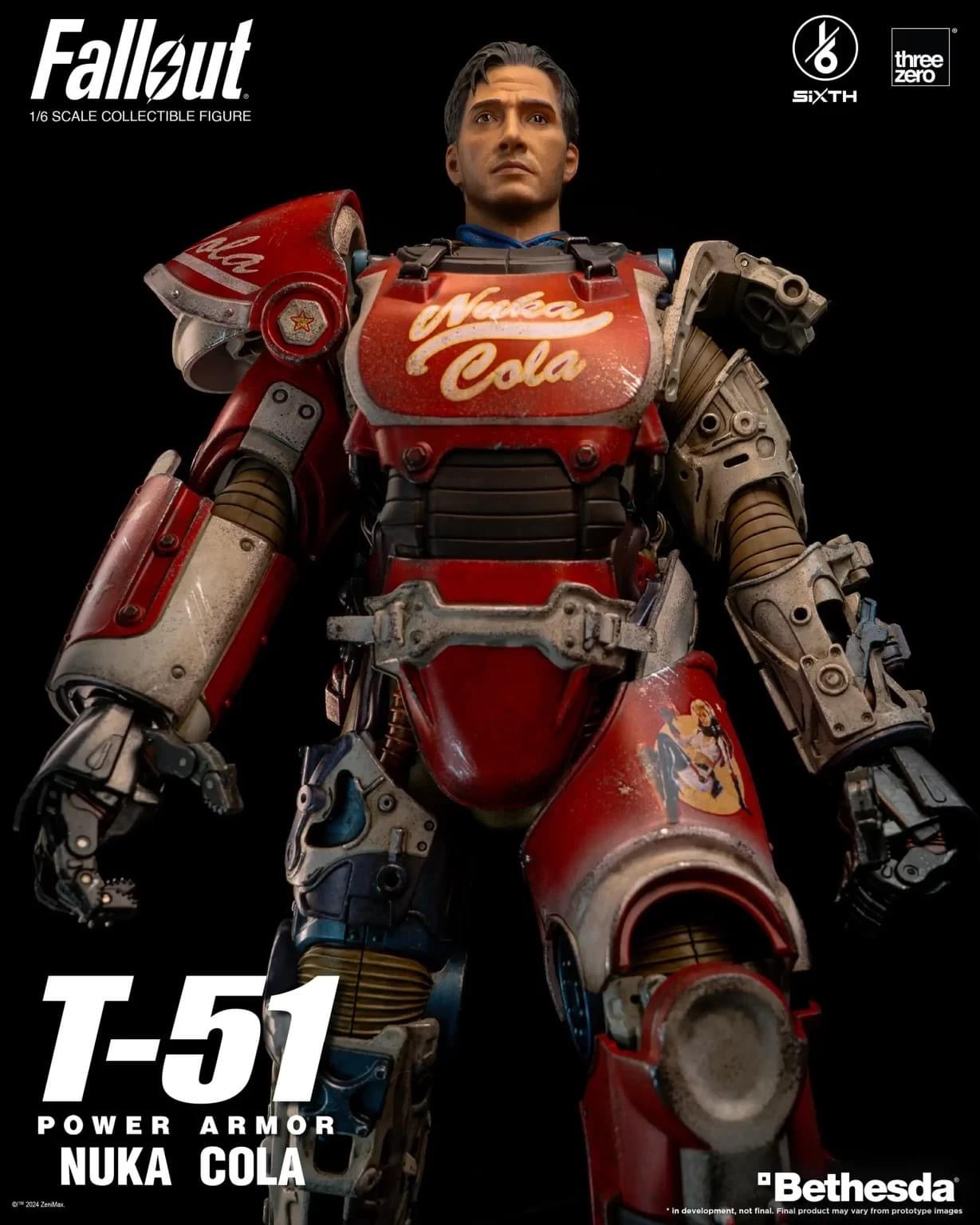 Preventa Figura T-51 (Nuka Cola) Power Armor - FALLOUT marca Threezero 3Z0773 escala 1/6