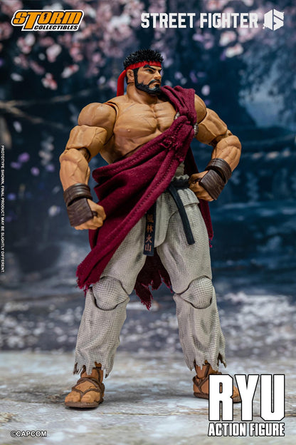 Pedido Figura RYU - Street Fighter 6 marca Storm Collectibles escala pequeña 1/12