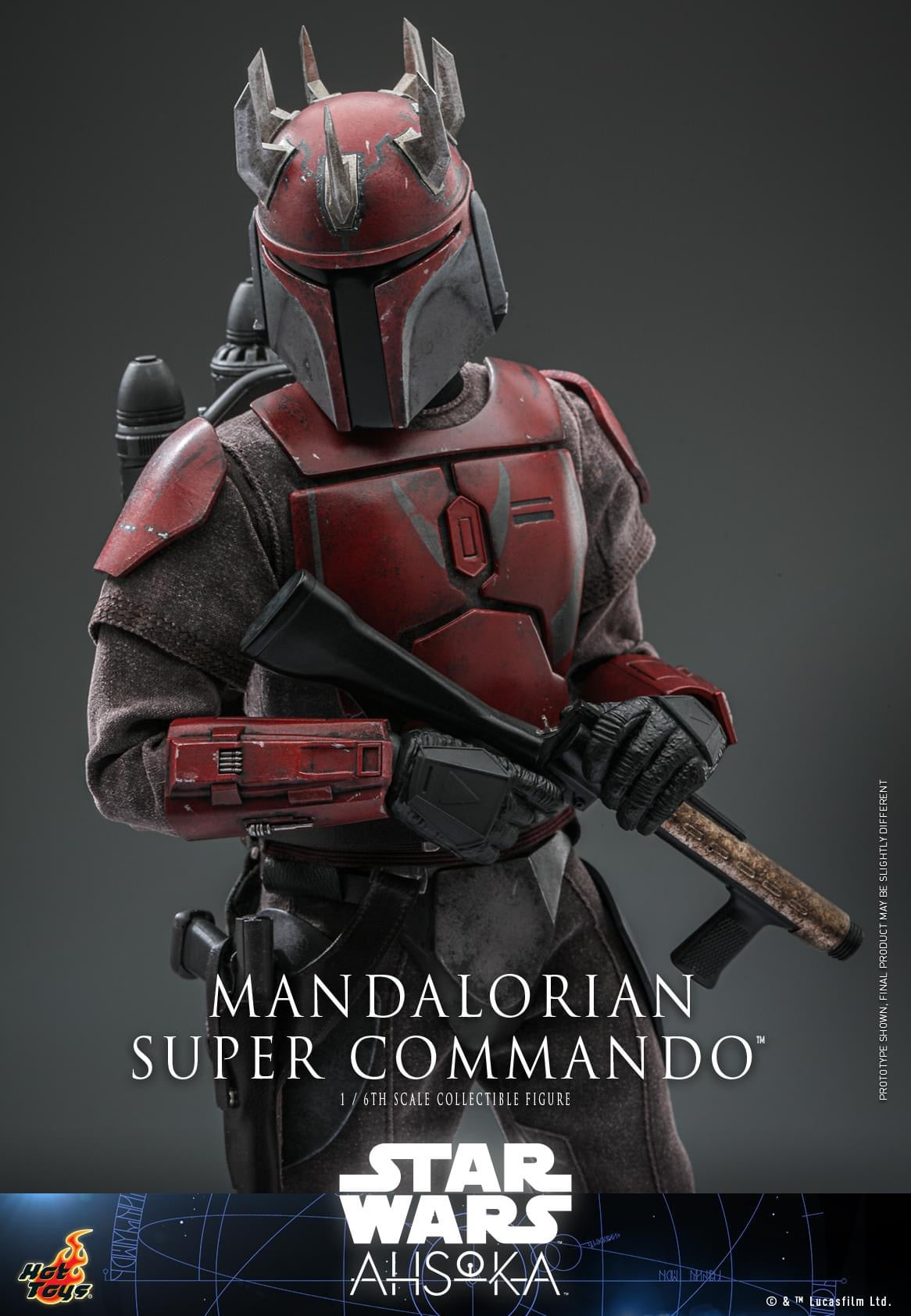 Pedido Figura Mandalorian Super Commando™ - Star Wars: Ahsoka ™ marca Hot Toys TMS127 escala 1/6