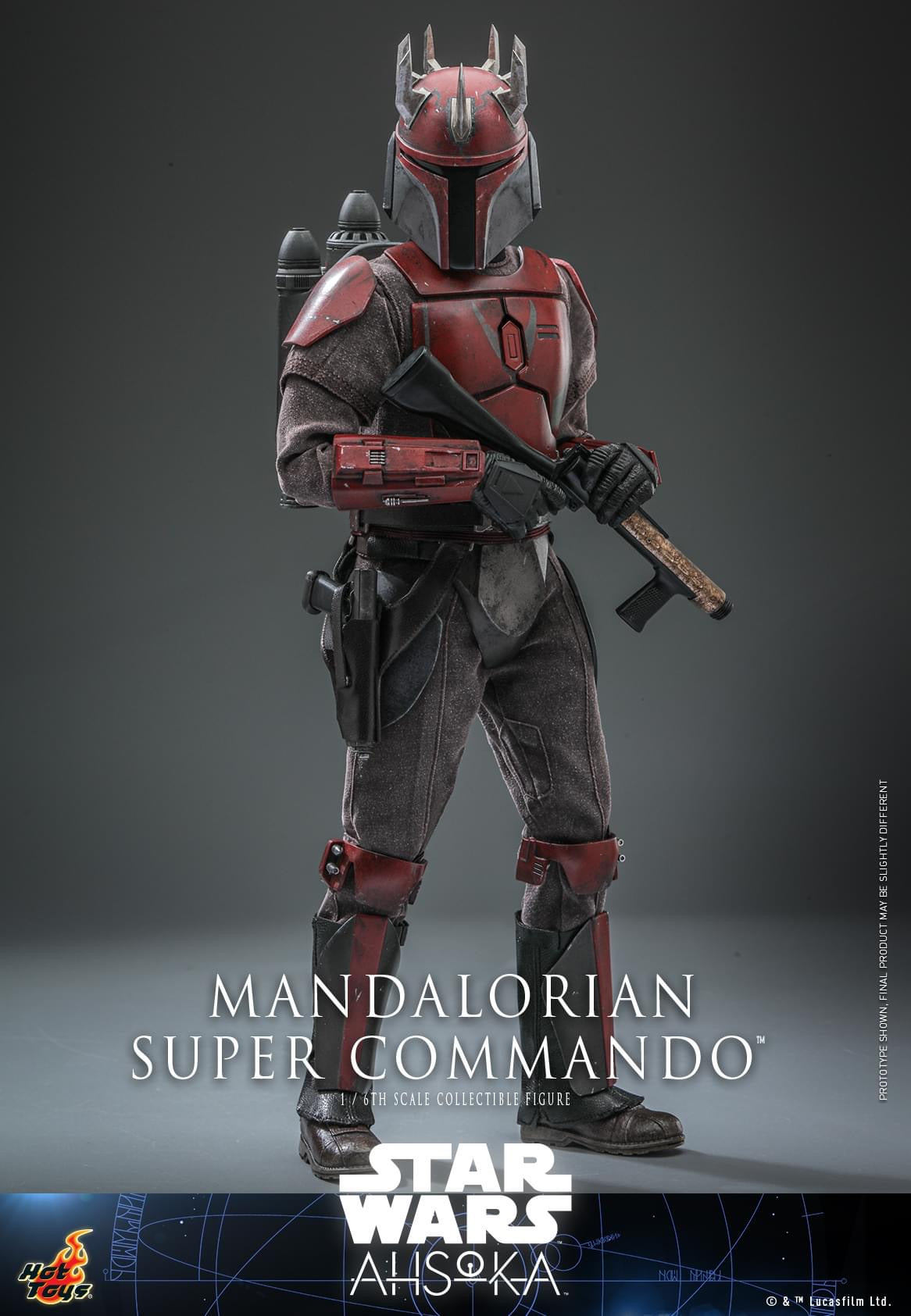 Pedido Figura Mandalorian Super Commando™ - Star Wars: Ahsoka ™ marca Hot Toys TMS127 escala 1/6