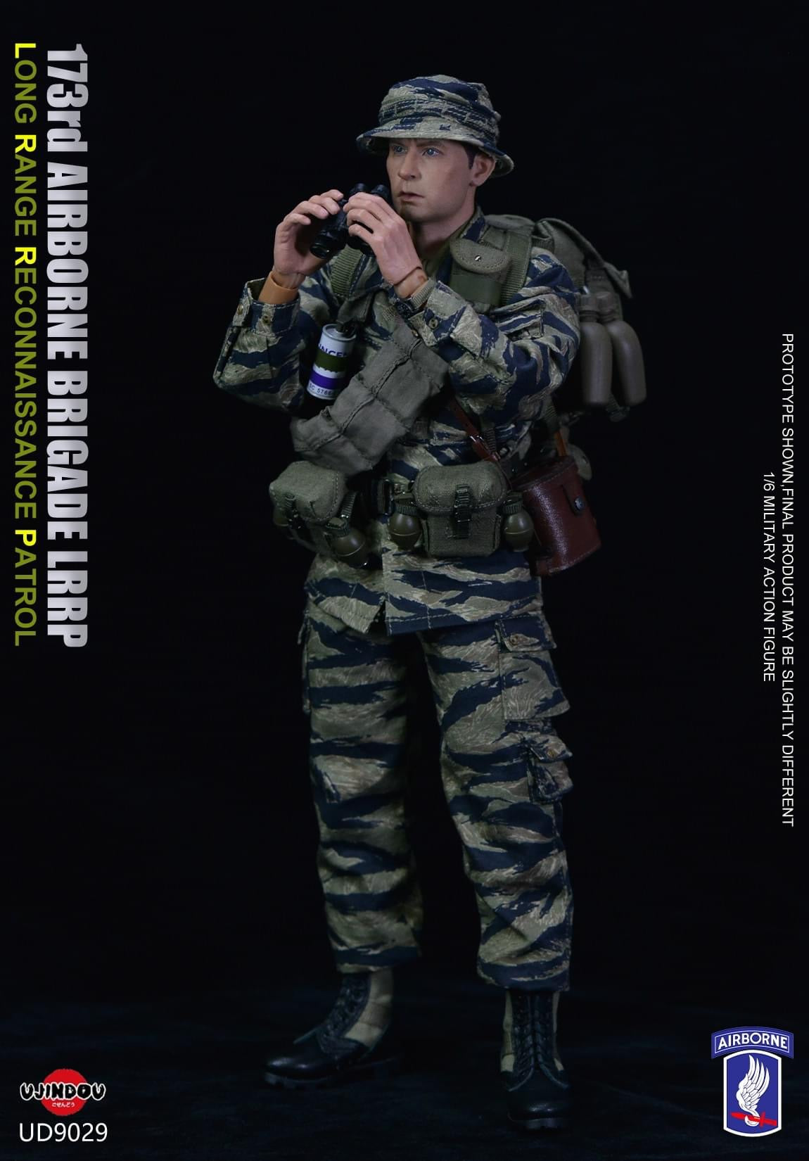 Pedido Figura US Army Airborne Brigade LRRP en Vietnam marca Ujindou UD9029 escala 1/6