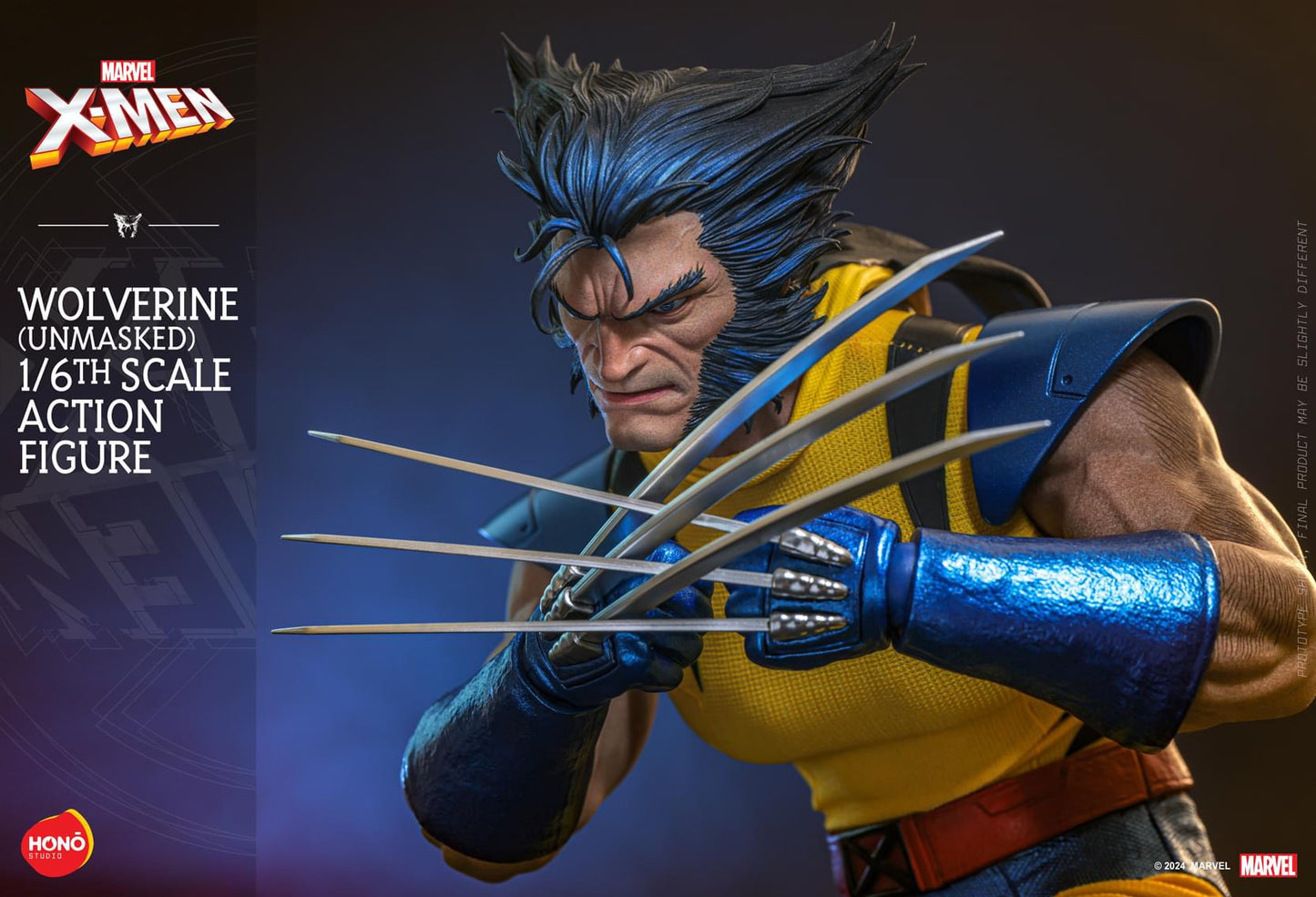 Preventa Figura Wolverine ™ (Unmasked) - X-Men™ marca Hot Toys x Hono Studio HS06 escala 1/6