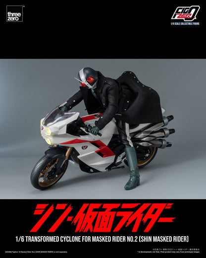 Pedido Vehículo Motocicleta / Transformed Cyclone para Masked Rider No. 2 - FigZero marca Threezero 3Z0493 escala 1/6