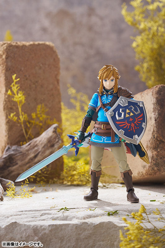 Preventa Figura Link - The Legend of Zelda: Tears of the Kingdom - Figma No.626 marca Good Smile Company escala pequeña 1/12