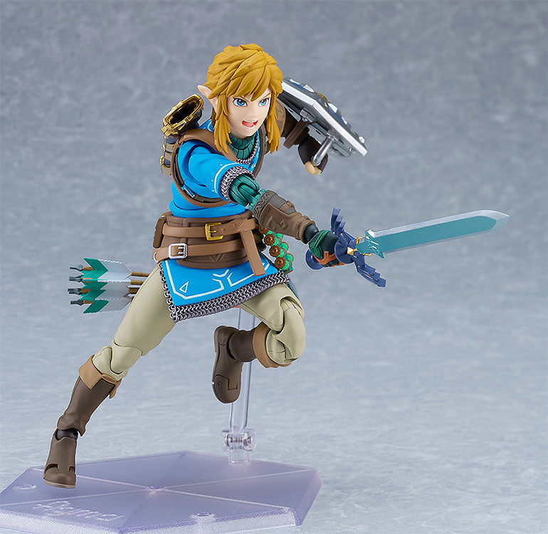 Preventa Figura Link - The Legend of Zelda: Tears of the Kingdom - Figma No.626 marca Good Smile Company escala pequeña 1/12