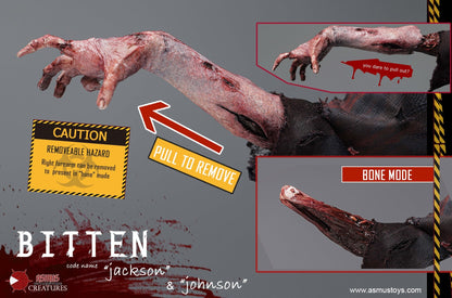 Pedido Figura Zombie Jackson - The Bitten Series marca Asmus Toys BIT002A escala 1/6