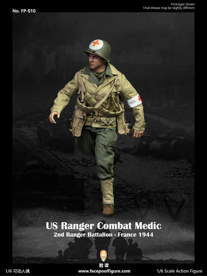 Pedido Figura WWII US Ranger Combat Medic - France 1944 marca Facepool FP-010 escala 1/6