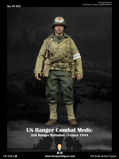 Pedido Figura WWII US Ranger Combat Medic - France 1944 marca Facepool FP-010 escala 1/6