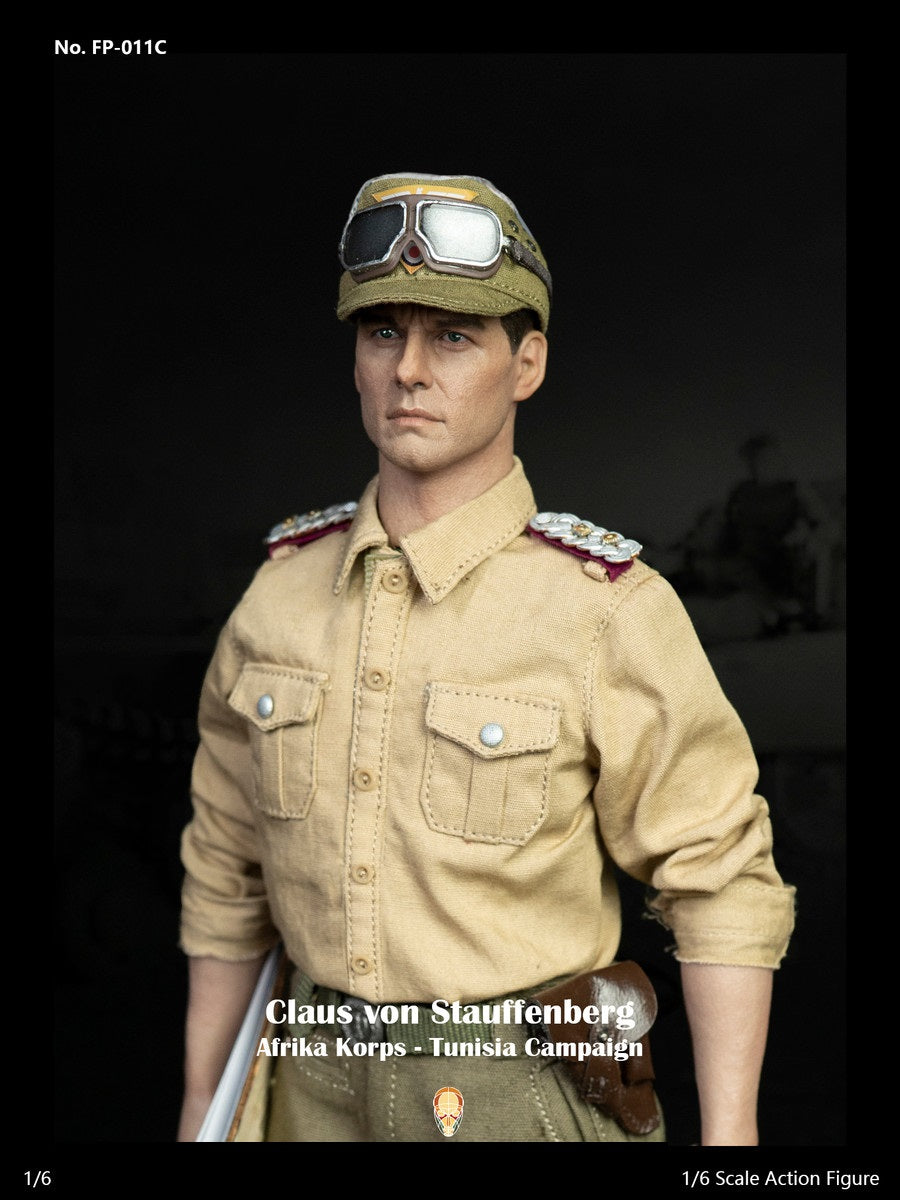 Pedido Figura Stauffenberg Afrika Korps - Tunisia Campaign marca Facepool FP011C escala 1/6