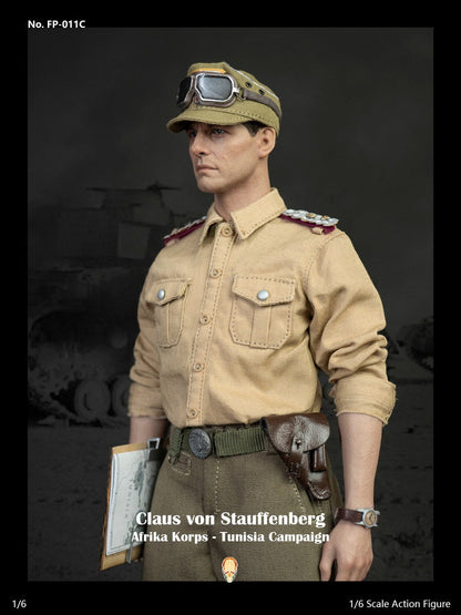 Pedido Figura Stauffenberg Afrika Korps - Tunisia Campaign marca Facepool FP011C escala 1/6