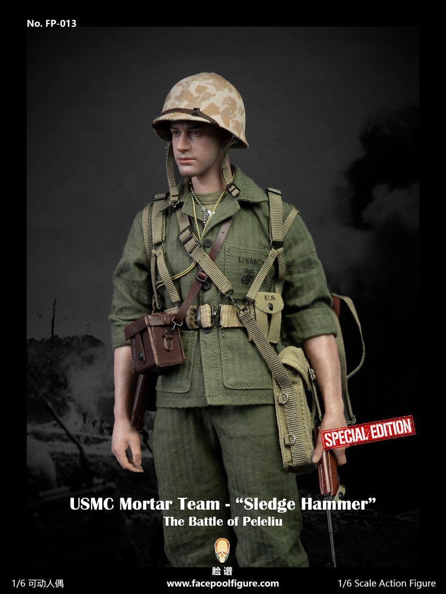 Pedido Figura USMC Mortar Team “Sledge Hammer” (Special Edition) marca Facepool FP013B escala 1/6