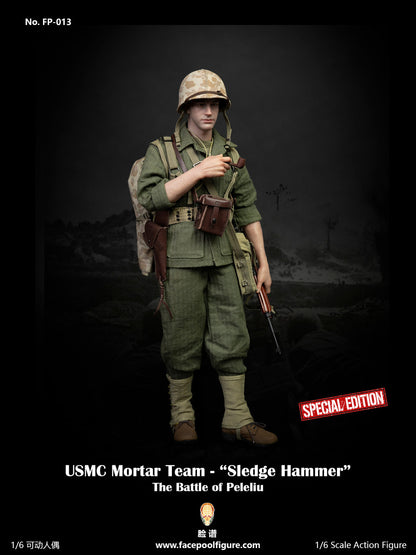 Pedido Figura USMC Mortar Team “Sledge Hammer” (Special Edition) marca Facepool FP013B escala 1/6