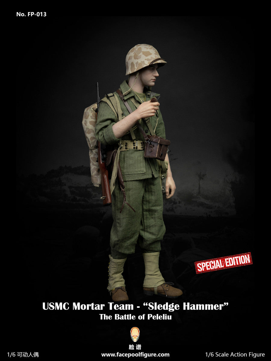 Pedido Figura USMC Mortar Team “Sledge Hammer” (Special Edition) marca Facepool FP013B escala 1/6