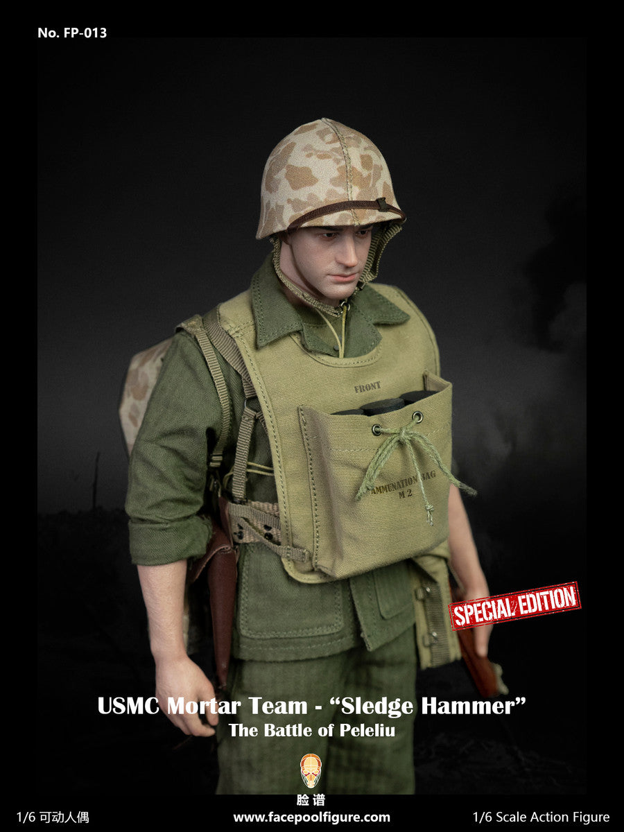 Pedido Figura USMC Mortar Team “Sledge Hammer” (Special Edition) marca Facepool FP013B escala 1/6