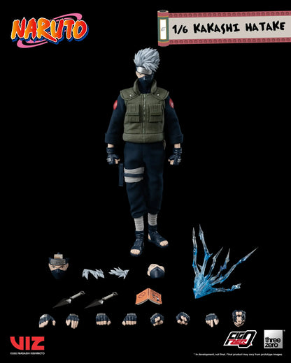 Pedido Figura Kakashi Hatake - NARUTO FigZero marca Threezero 3Z0262 escala 1/6