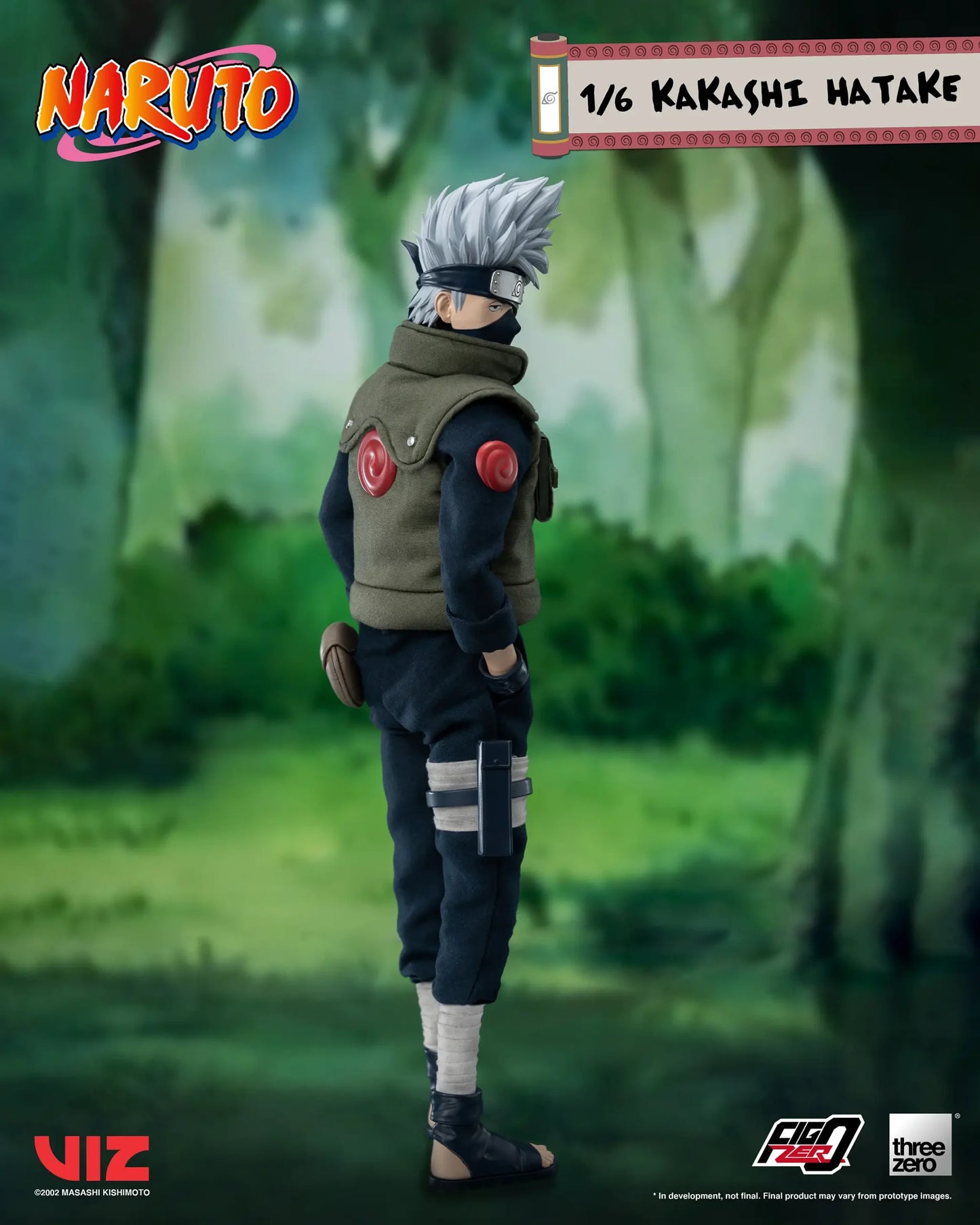 Pedido Figura Kakashi Hatake - NARUTO FigZero marca Threezero 3Z0262 escala 1/6