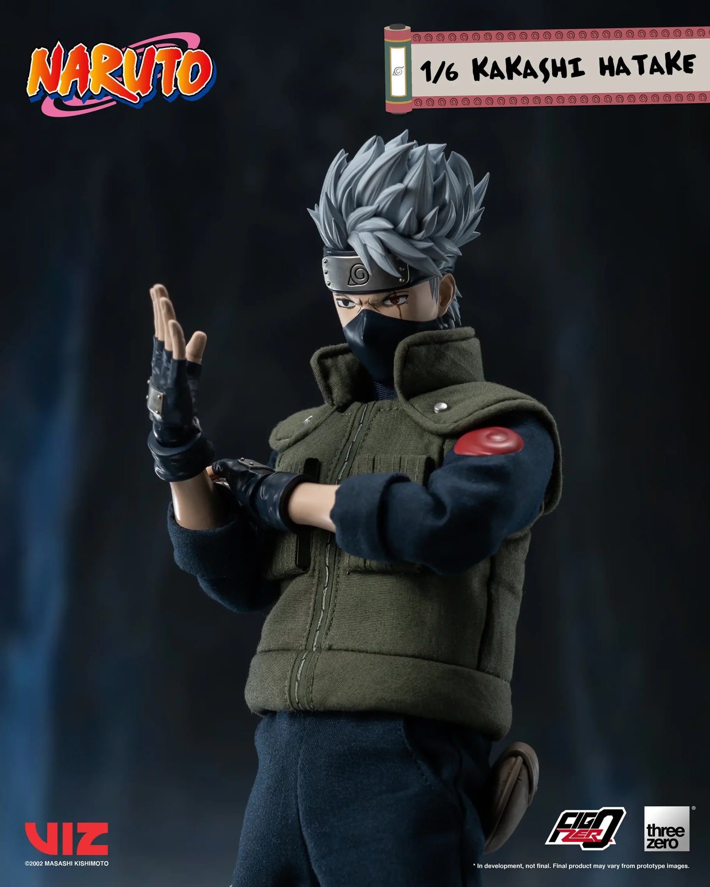 Pedido Figura Kakashi Hatake - NARUTO FigZero marca Threezero 3Z0262 escala 1/6