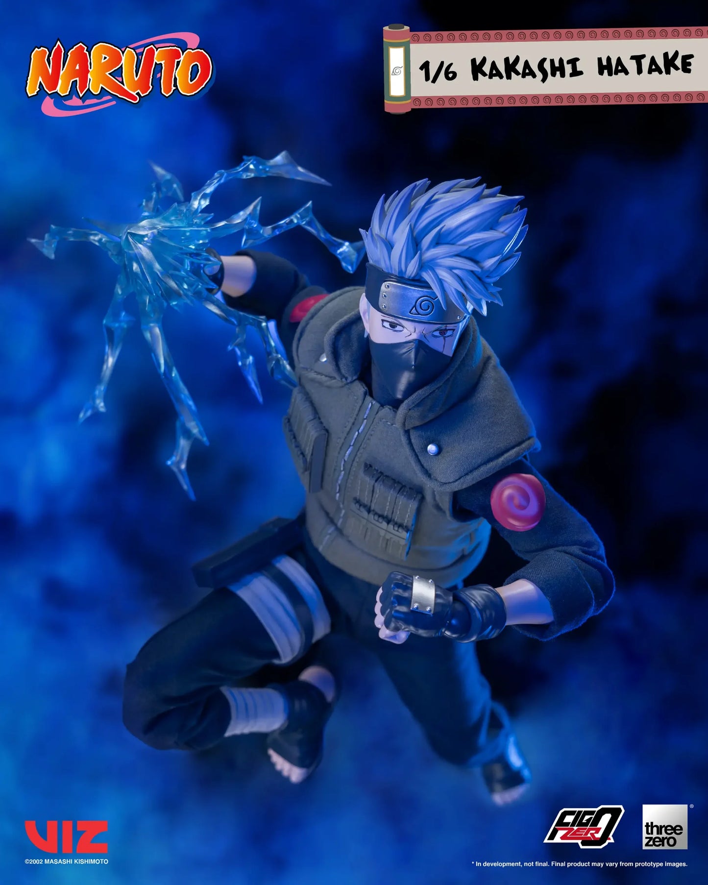 Pedido Figura Kakashi Hatake - NARUTO FigZero marca Threezero 3Z0262 escala 1/6