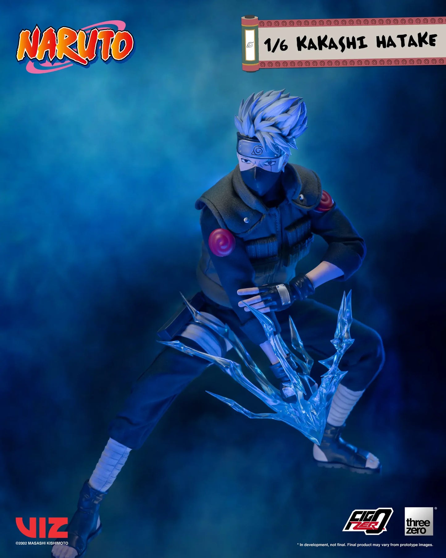 Pedido Figura Kakashi Hatake - NARUTO FigZero marca Threezero 3Z0262 escala 1/6