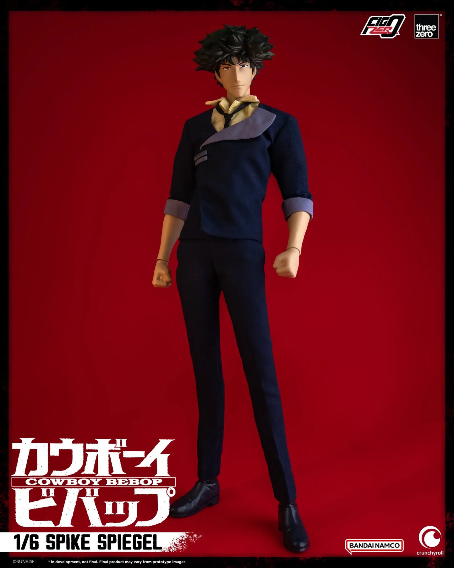 Preventa Figura Spike Spiegel - Cowboy Bebop FigZero marca Threezero 3Z0424 escala 1/6