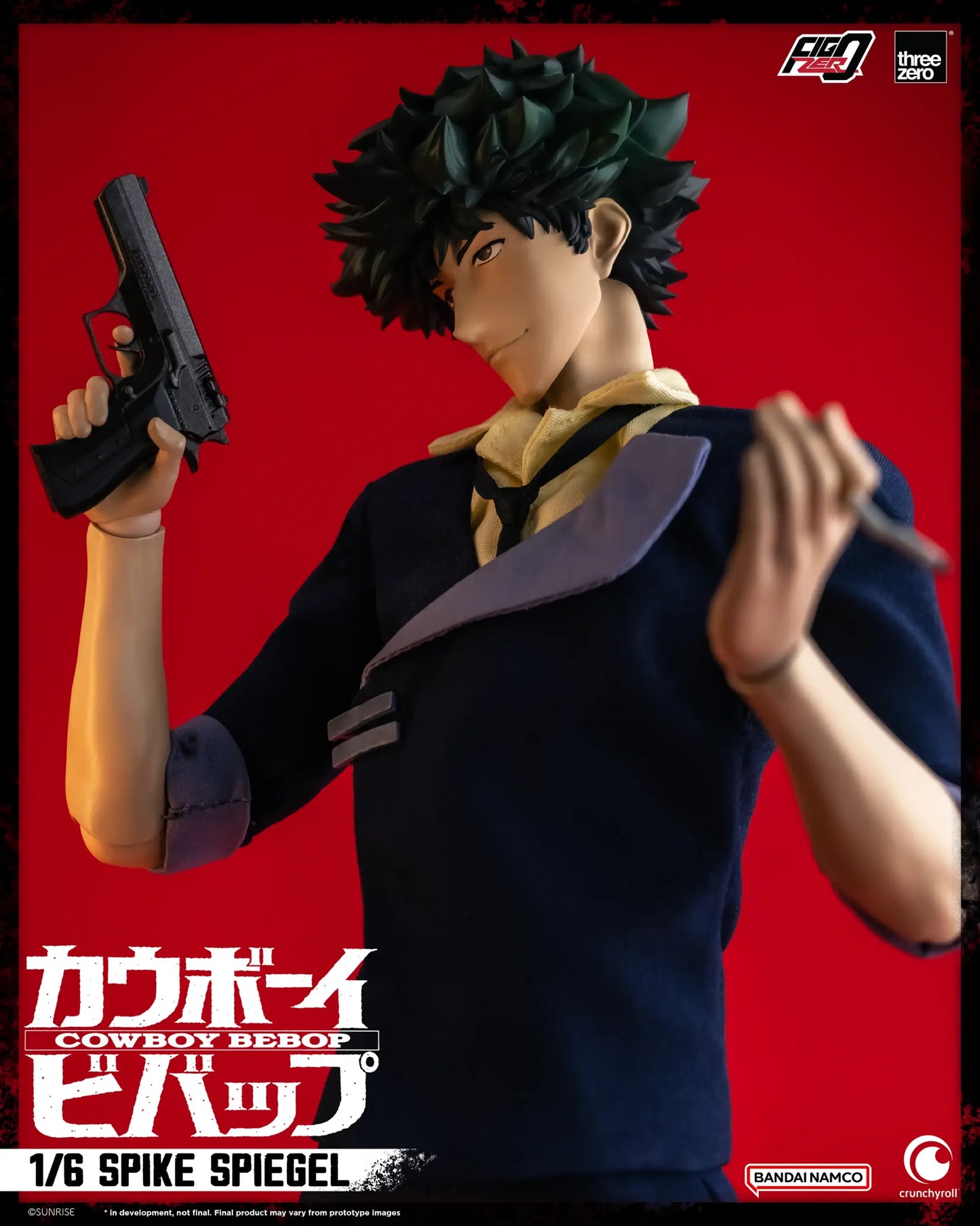 Preventa Figura Spike Spiegel - Cowboy Bebop FigZero marca Threezero 3Z0424 escala 1/6