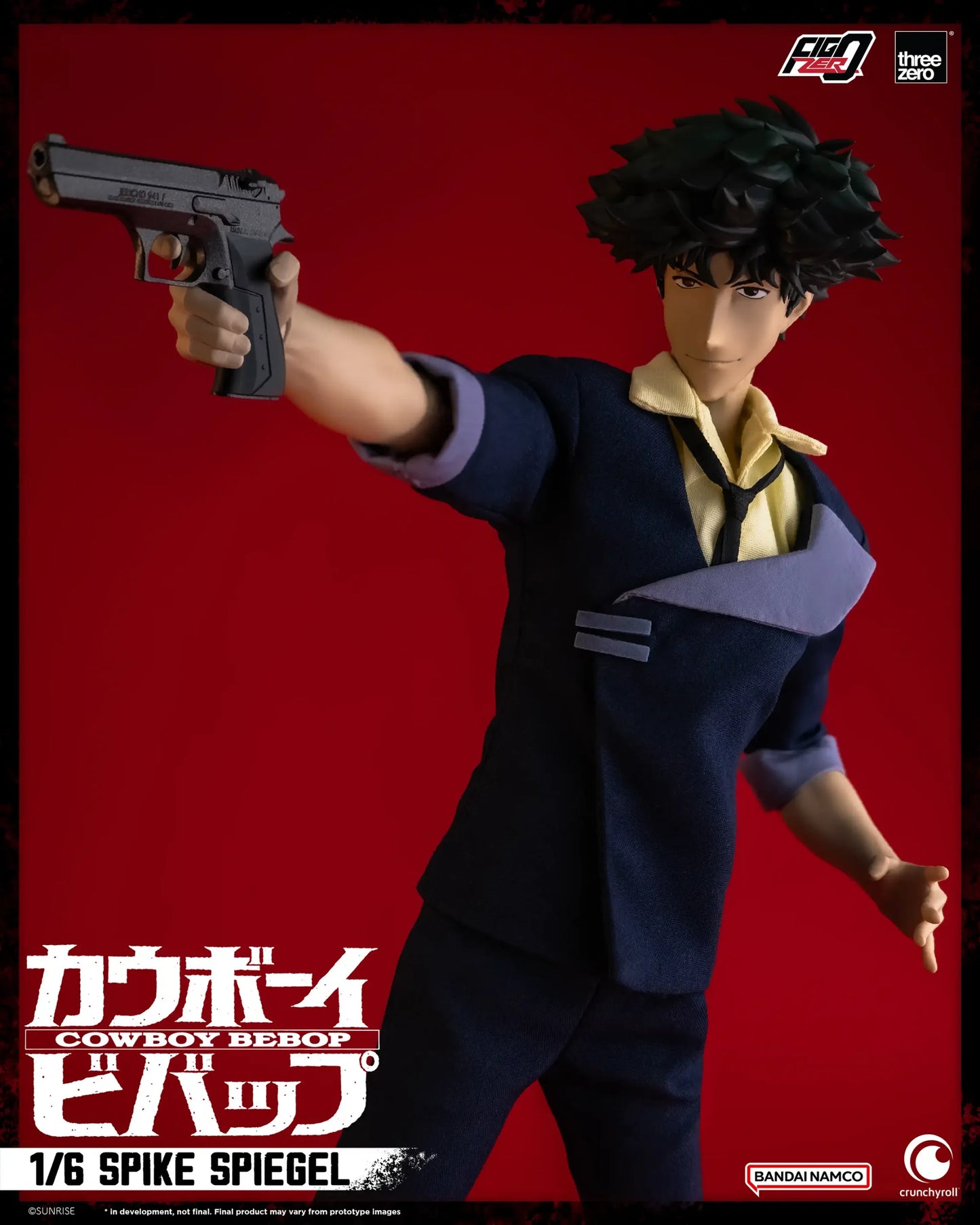 Preventa Figura Spike Spiegel - Cowboy Bebop FigZero marca Threezero 3Z0424 escala 1/6