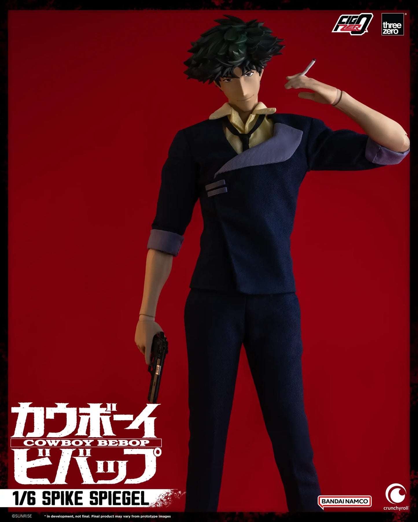 Preventa Figura Spike Spiegel - Cowboy Bebop FigZero marca Threezero 3Z0424 escala 1/6