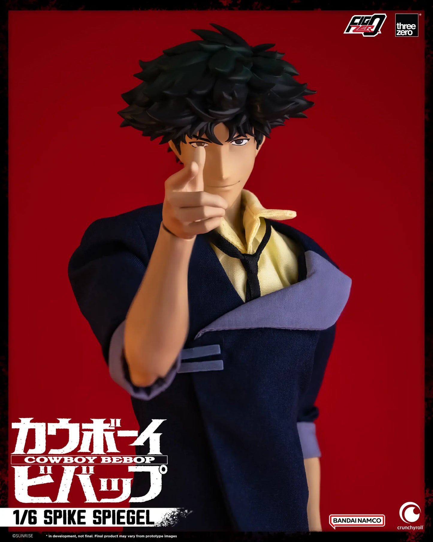 Preventa Figura Spike Spiegel - Cowboy Bebop FigZero marca Threezero 3Z0424 escala 1/6