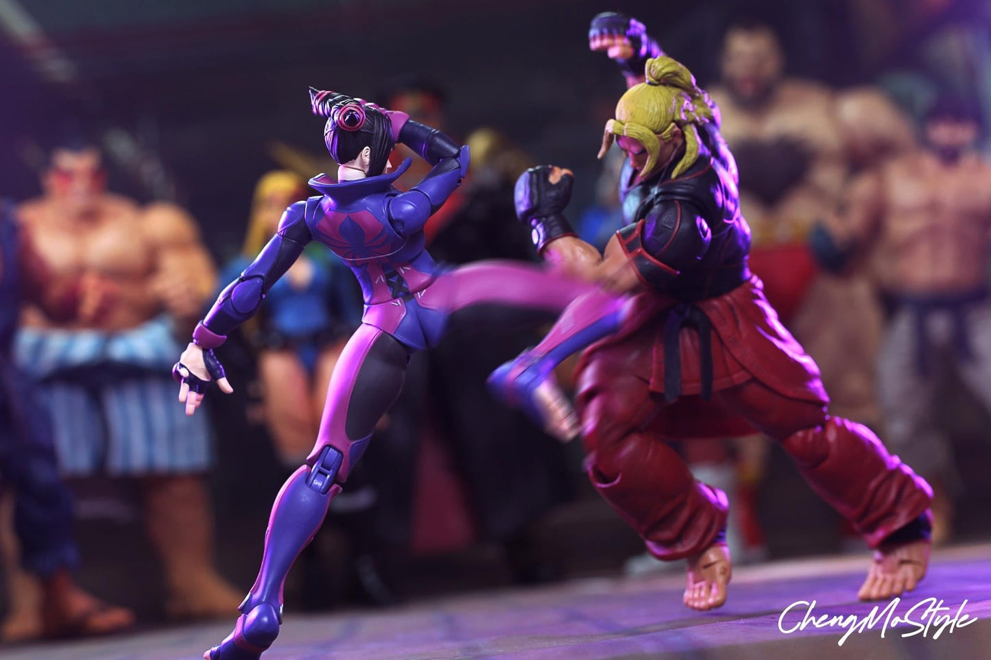 Pedido Figura Juri Han - Street Fighter V: Champion Edition marca Storm Collectibles escala pequeña 1/12