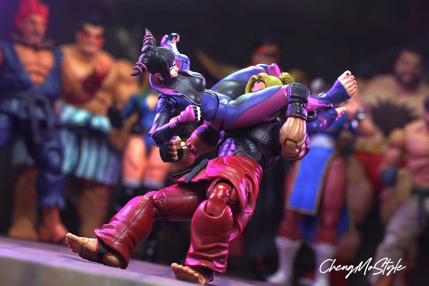 Pedido Figura Juri Han - Street Fighter V: Champion Edition marca Storm Collectibles escala pequeña 1/12