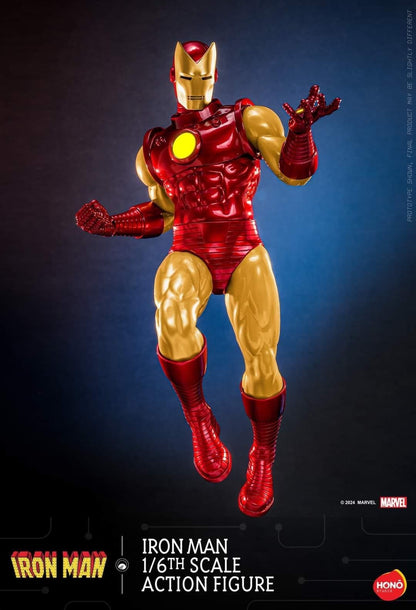 Preventa Figura Iron Man marca Hot Toys x Hono Studio HS05 escala 1/6