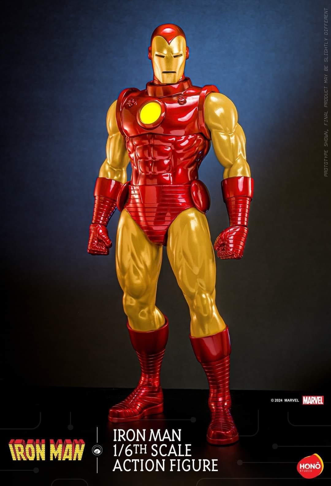 Preventa Figura Iron Man marca Hot Toys x Hono Studio HS05 escala 1/6