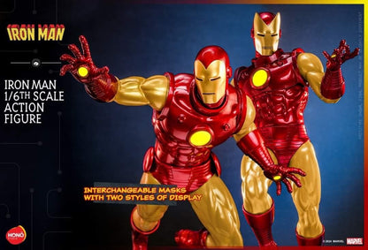 Preventa Figura Iron Man marca Hot Toys x Hono Studio HS05 escala 1/6