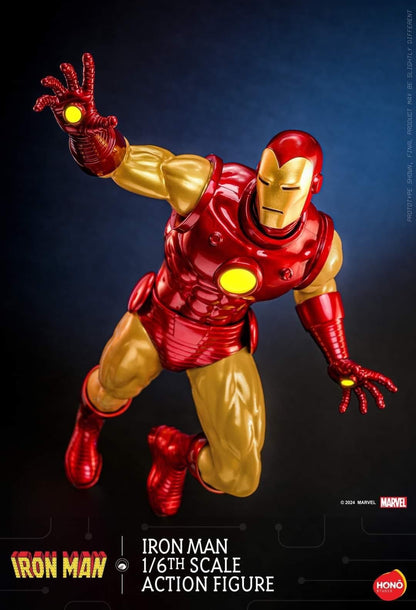 Preventa Figura Iron Man marca Hot Toys x Hono Studio HS05 escala 1/6