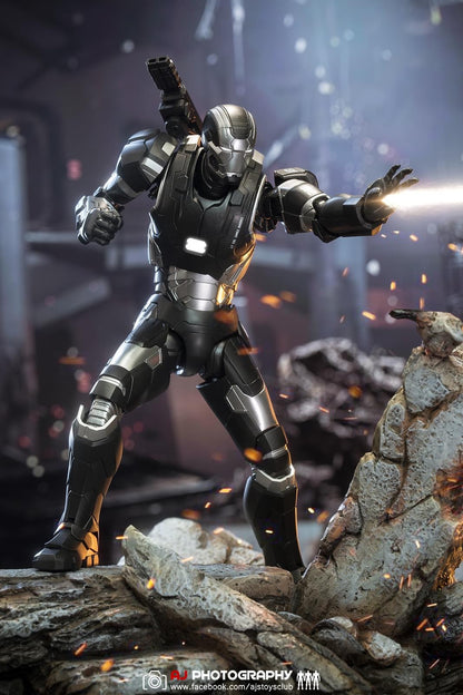 Pedido Figura DLX War Machine Mark 2 - Avengers: The Infinity Saga marca Threezero 3Z0478 escala pequeña 1/12