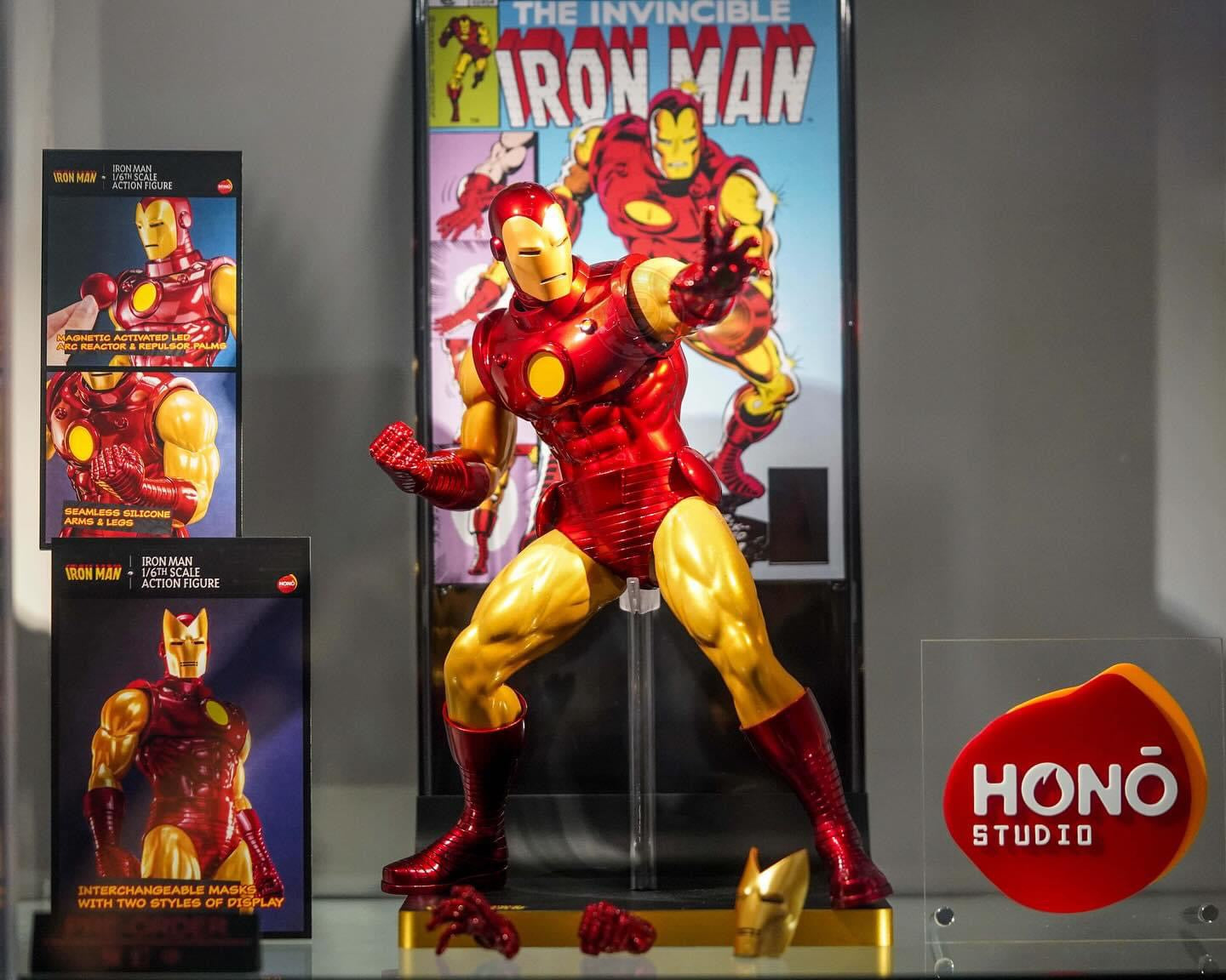 Preventa Figura Iron Man marca Hot Toys x Hono Studio HS05 escala 1/6