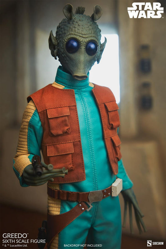 Preventa Figura Greedo™ - Scum & Villainy - Star Wars: Episodio IV Una Nueva Esperanza ™ marca Sideshow Collectibles #100489 escala 1/6