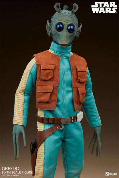 Preventa Figura Greedo™ - Scum & Villainy - Star Wars: Episodio IV Una Nueva Esperanza ™ marca Sideshow Collectibles #100489 escala 1/6